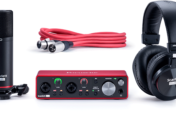 Focusrite Scarlett 2i2 Studio