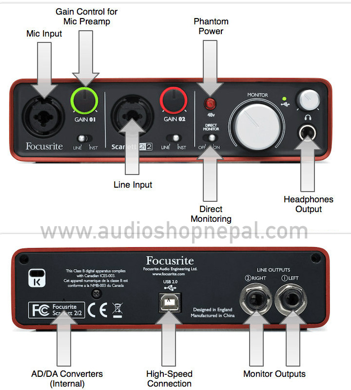 Buying Audio Interface in Nepal? – Audio Interface buying guide - Audio  Shop Nepal