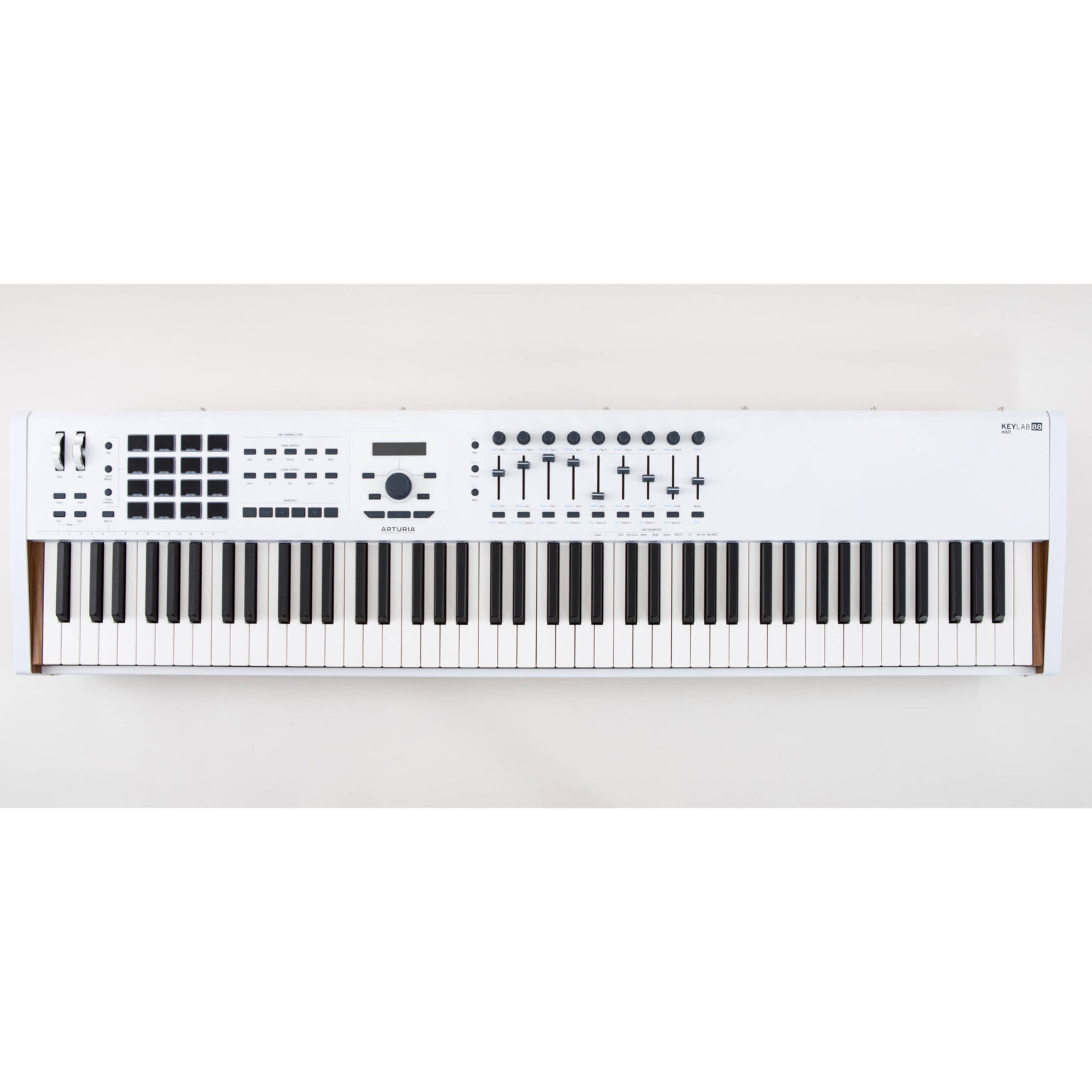 Arturia KeyLab 88 MkII Hammer-Action MIDI Controller and Software (White)