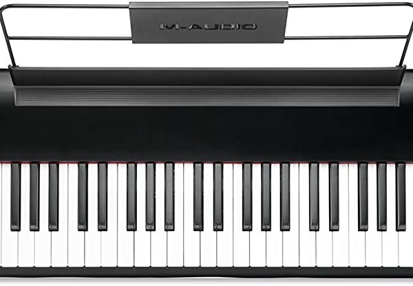 M-Audio Hammer 88 | Premium 88-Key Hammer-Action USB/MIDI Keyboard Controller