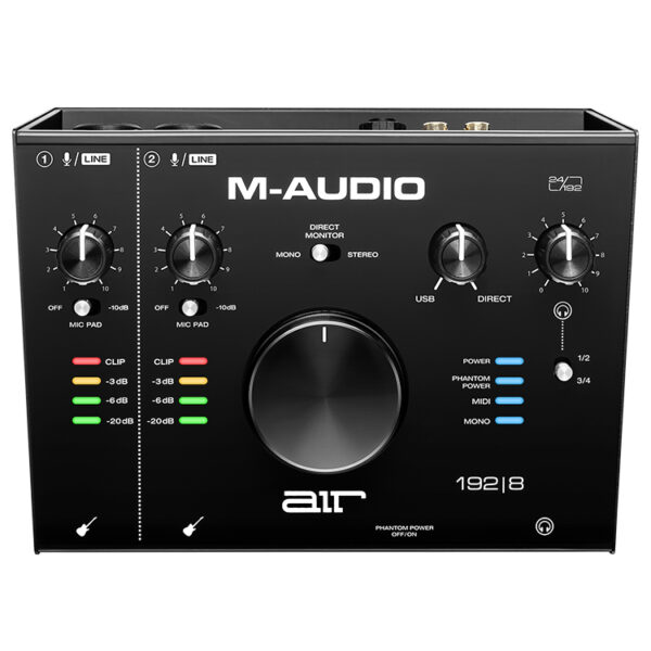 M-Audio AIR 192|8 2-In/4-Out 24/192 Audio MIDI Interface
