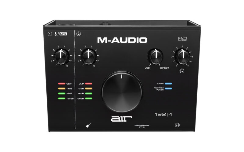 M-Audio AIR 192|4 2-In/2-Out 24/192 USB Audio Interface