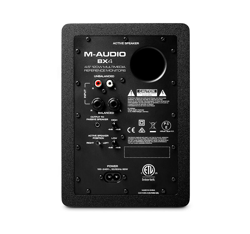 M-Audio BX4 Multimedia Reference Monitors