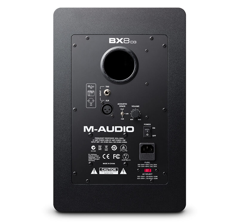 M-Audio BX8 D3 8" Powered Studio Reference Monitor