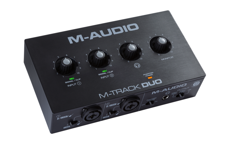 M-Audio M-Track Duo 48-KHz, 2-channel USB Audio Interface