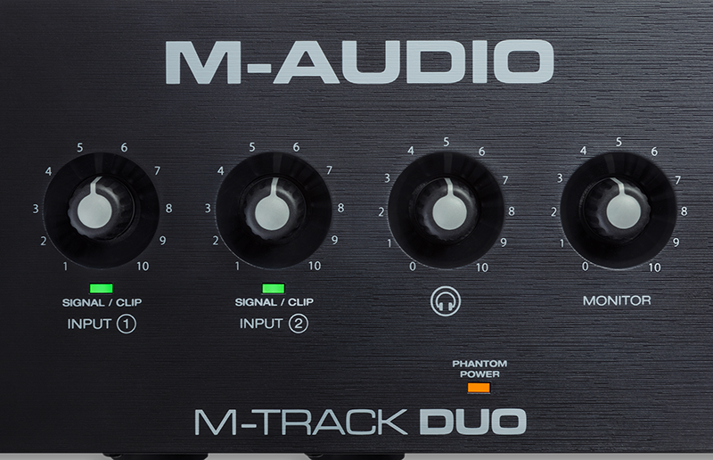 M-Audio M-Track Duo 48-KHz, 2-channel USB Audio Interface