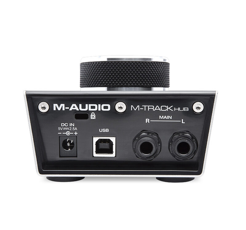 M-Audio M-Track Hub USB Monitoring Interface with Built-In 3-Port Hub