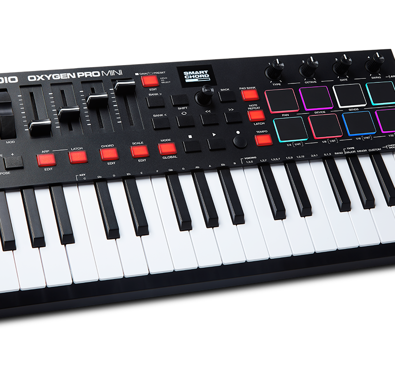 M-Audio Oxygen Pro Mini Powerful, 32-Mini-key USB MIDI Controller