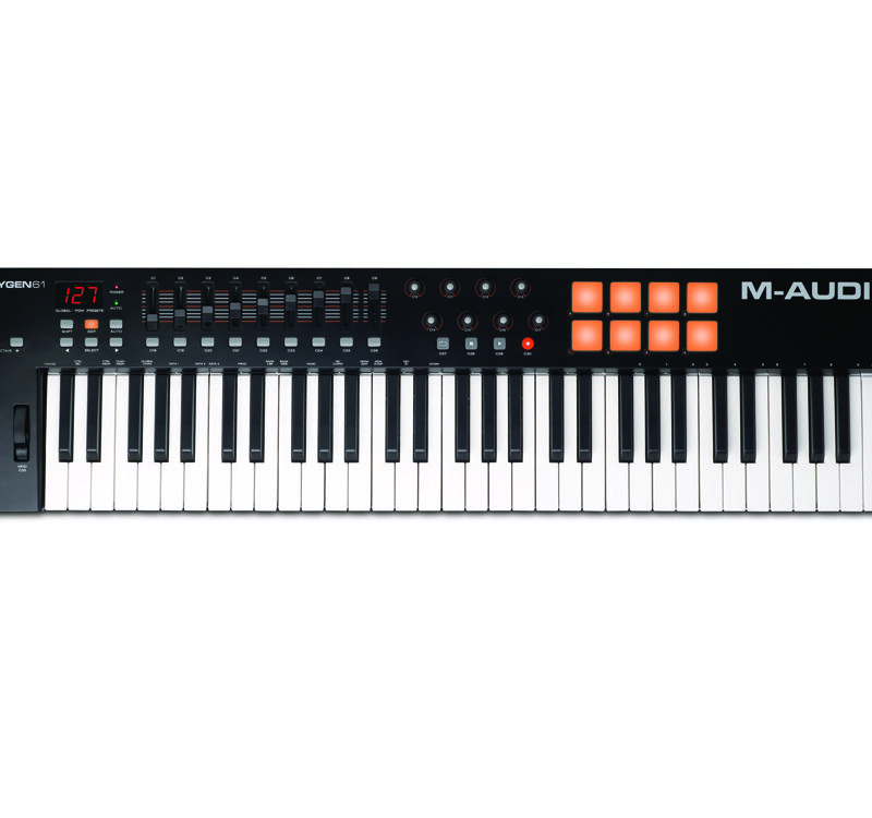 M-Audio Oxygen 61 MK IV USB MIDI Performance Keyboard Controller