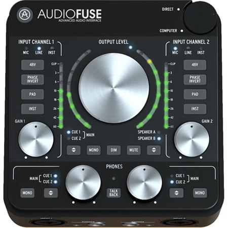 Arturia AudioFuse Rev2 14x14 Audio Interface, Black