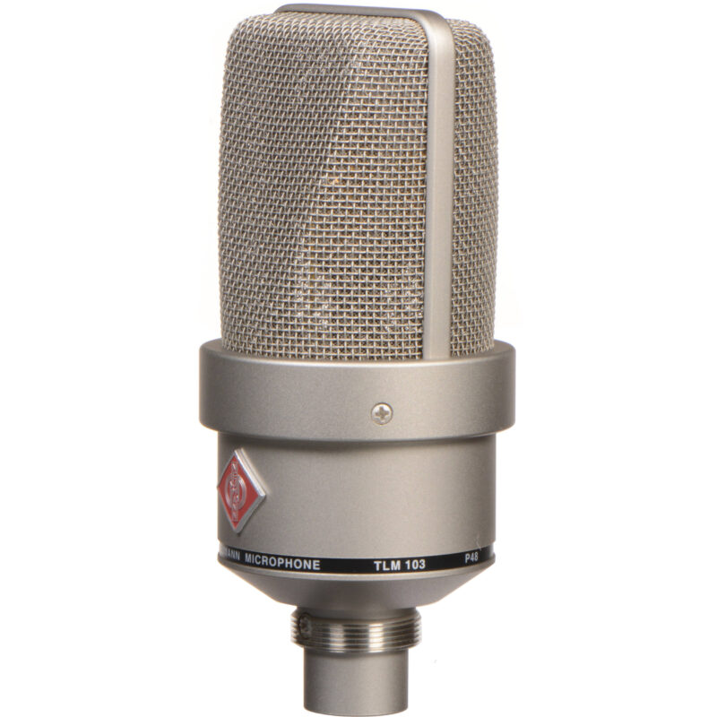 Neumann TLM 103 Large-Diaphragm Cardioid Condenser Microphone (Stereo Set, Nickel)
