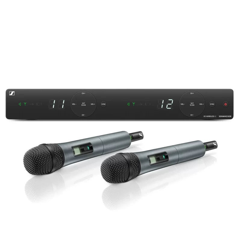 Sennheiser XSW 1-825 Dual-Vocal Set with Two 825 Handheld Microphones
