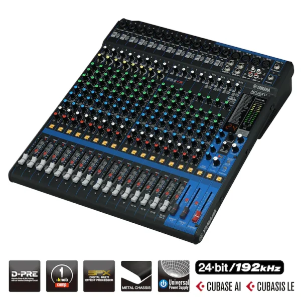 Yamaha MG20XU 20-channel Mixer with USB and FX