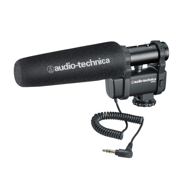 Audio-Technica AT8024 Stereo/Mono Camera-Mount Microphone