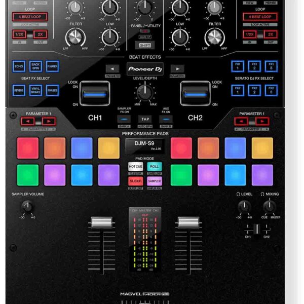 Pioneer DJ DJM-S9 2-channel Mixer for Serato DJ