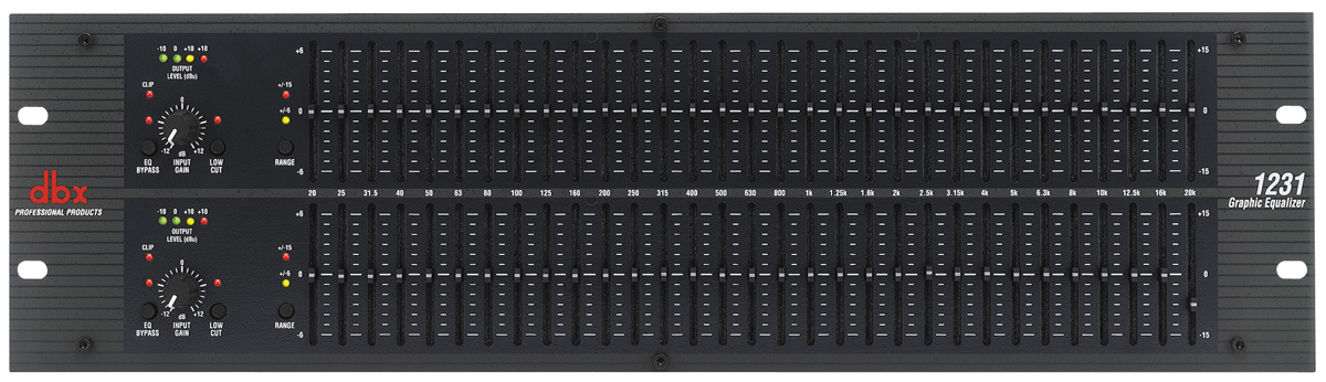 dbx 1231 Dual 31-band Graphic Equalizer