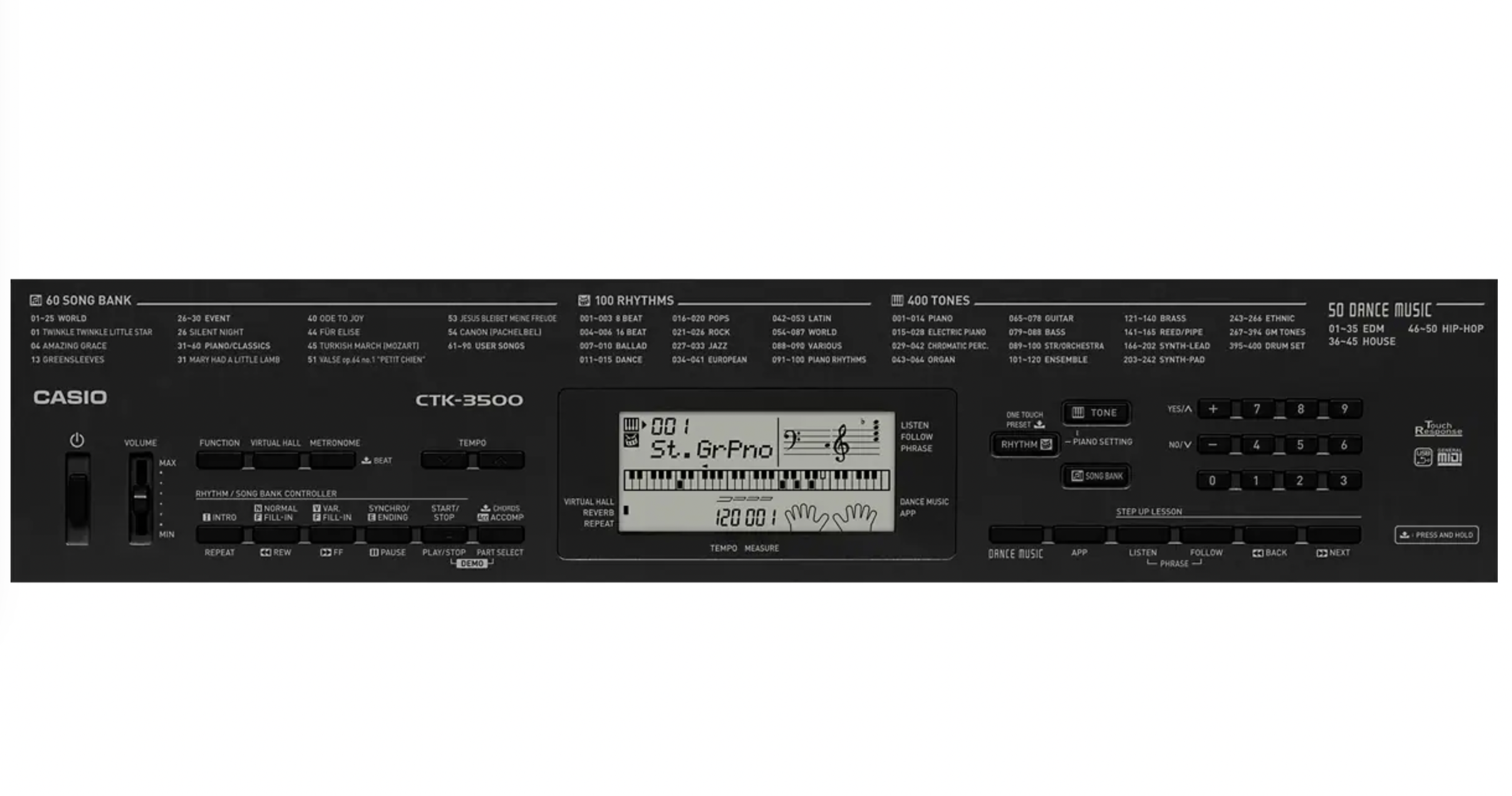 Casio СТK-3500 Keyboard