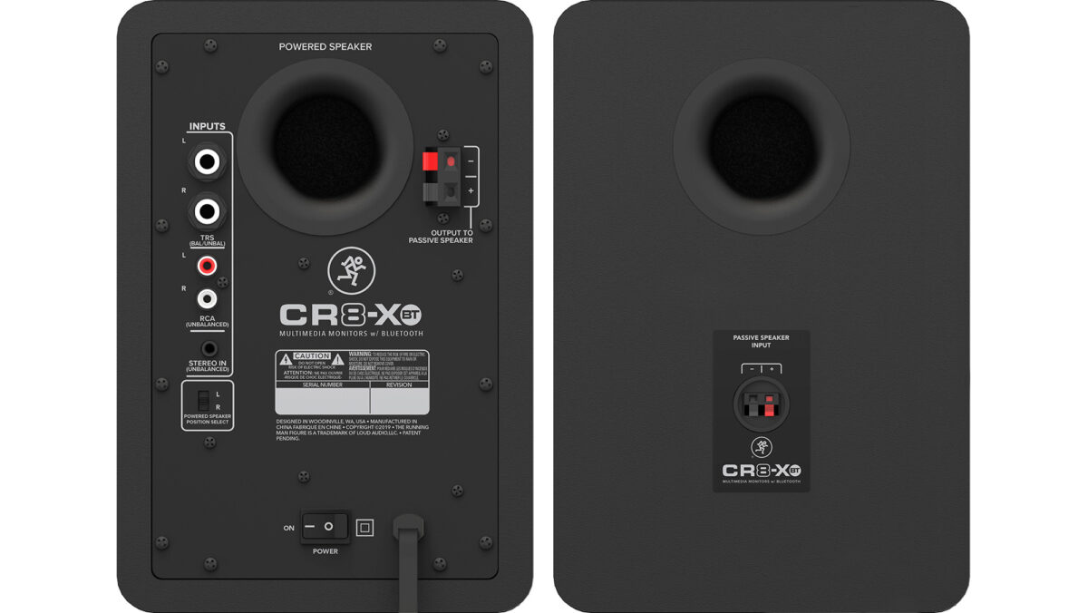 Mackie Rear Mackie CR8-XBT 8 inch Multimedia Monitors with Bluetooth - Audio Shop Nepal