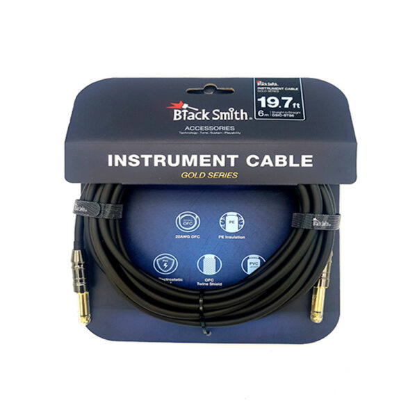 BLACKSMITH GUITAR CABLE GSIC-STS6 6M