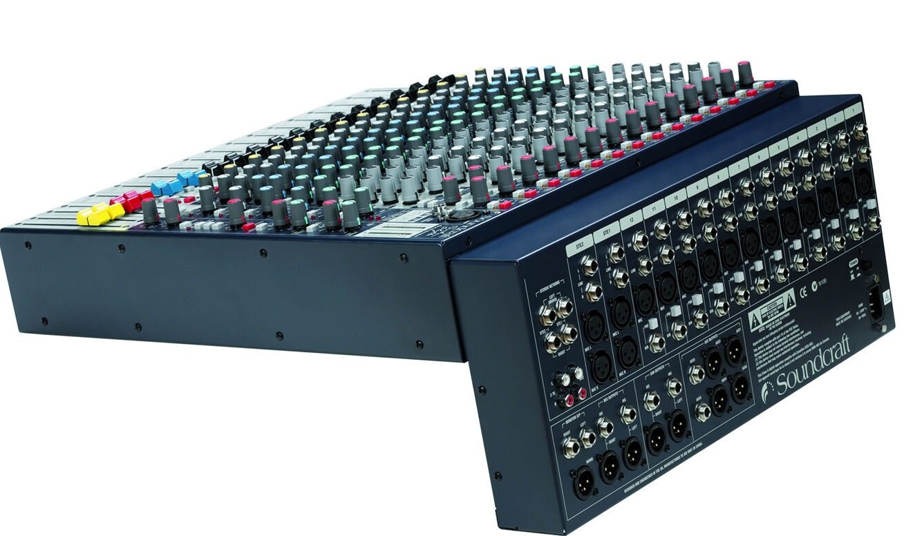 Soundcraft GB2R 12-channel Analog Mixer - Audio Shop Nepal