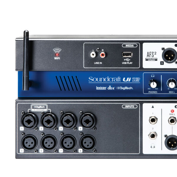 Soundcraft Ui12 12-channel Remote-controlled Digital Mixer