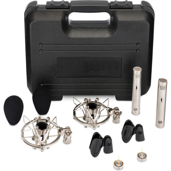 Warm Audio WA-84 Premium Stereo Package - Multi-pattern Small-diaphragm Condenser Microphone