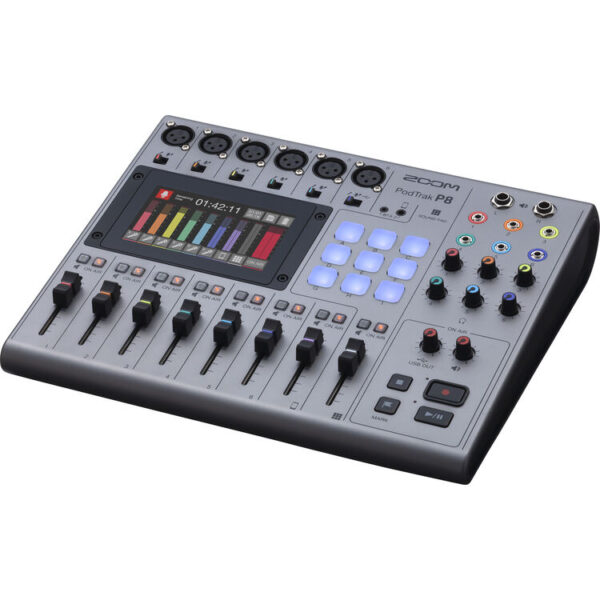 Zoom PodTrak P8 Podcasting Mixer