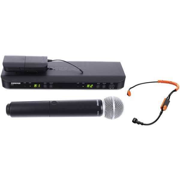 BLX1288/P31 DUAL CHANNEL HEADSET & HANDHELD COMBO WIRELESS MIC