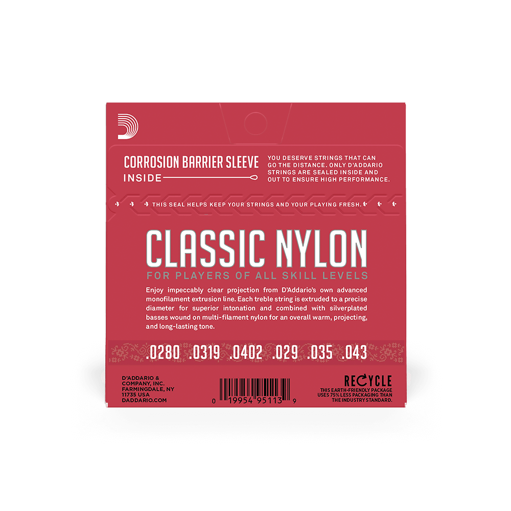 Daddario classic on sale nylon ej27n