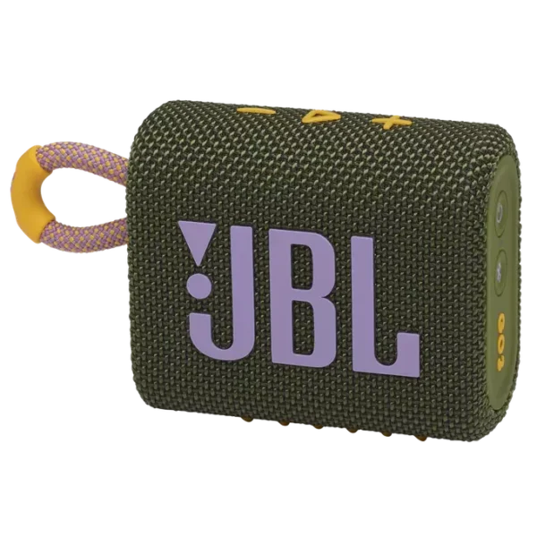 JBL GO3 PORTABLE BLUETOOTH SPEAKER- Green