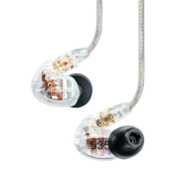 Shure SE535 Sound Isolating Earphones - Clear