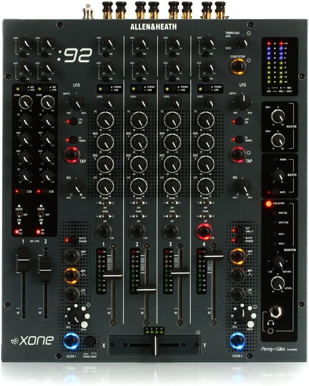 Allen & Heath Xone-92 Analogue DJ Mixer.