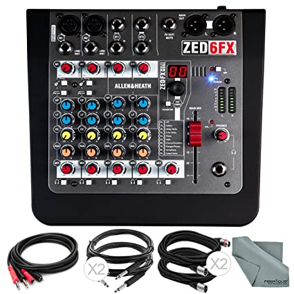 Allen & Heath ZED-6FX 4-channel Mixer with Effects - Audio Shop Nepal