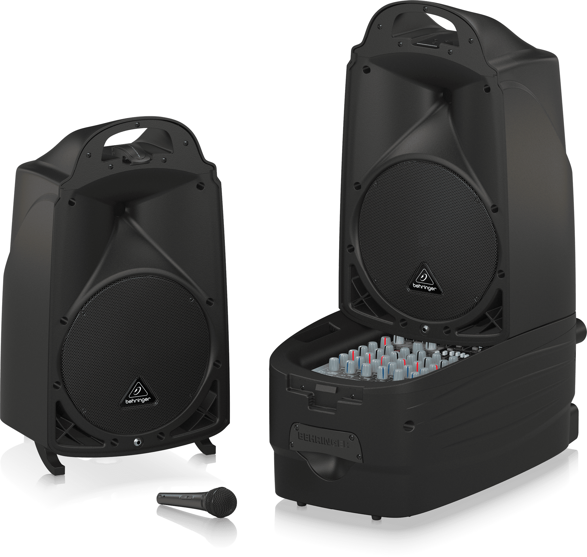 Behringer europort ppa2000bt hot sale portable pa system