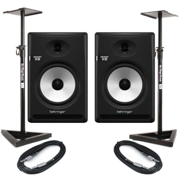 Behringer NEKKST K8 Studio Monitor Bundle