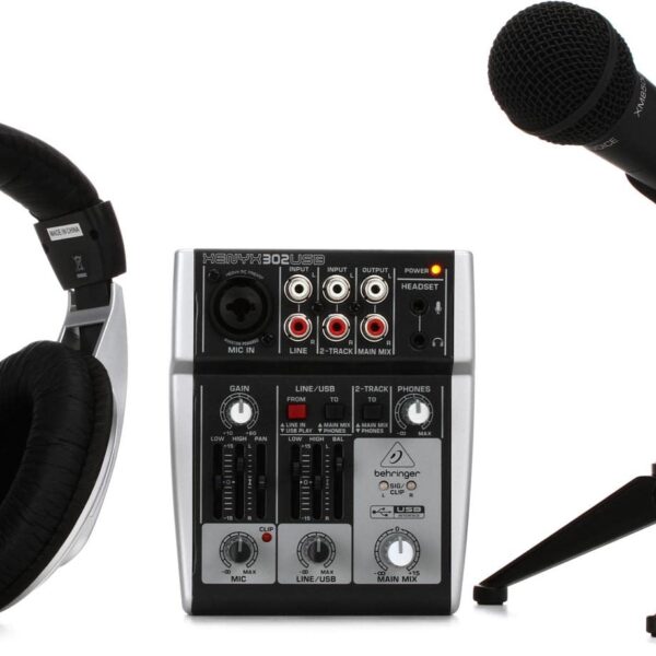 Behringer PODCASTUDIO 2 USB Bundle - Podcasting Bundle