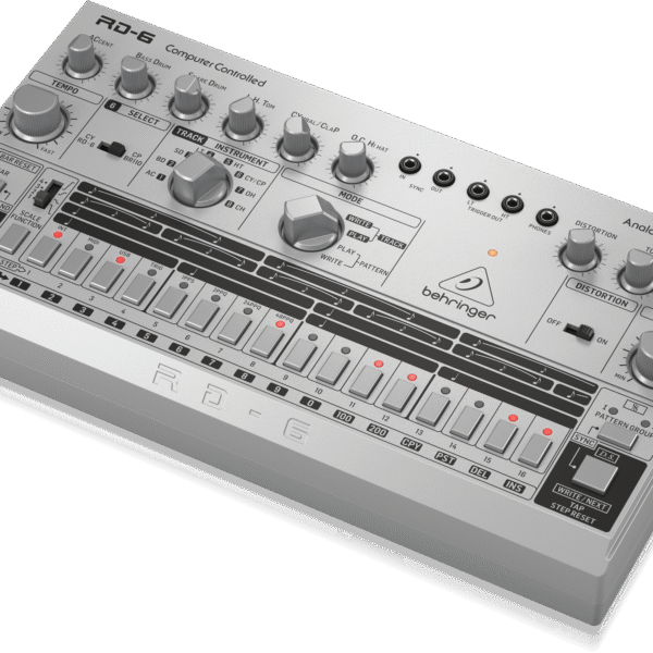Behringer RD-6-SR Analog Drum Machine - Silver