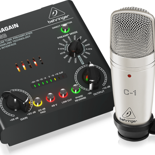 Behringer Voice Studio Recording Bundle