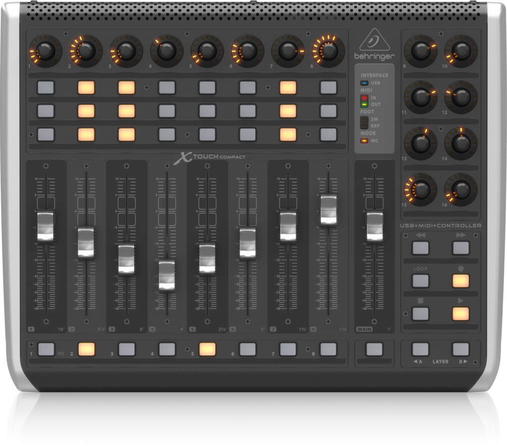 Behringer X-Touch Compact Universal Control Surface - Audio 