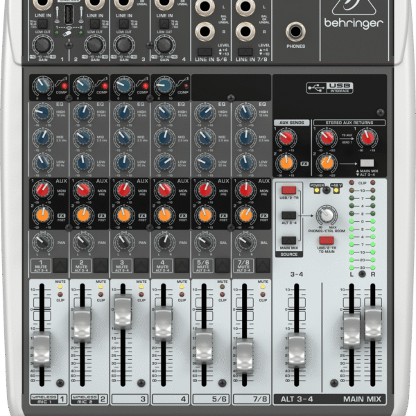 Behringer Xenyx Q1204USB Mixer with USB
