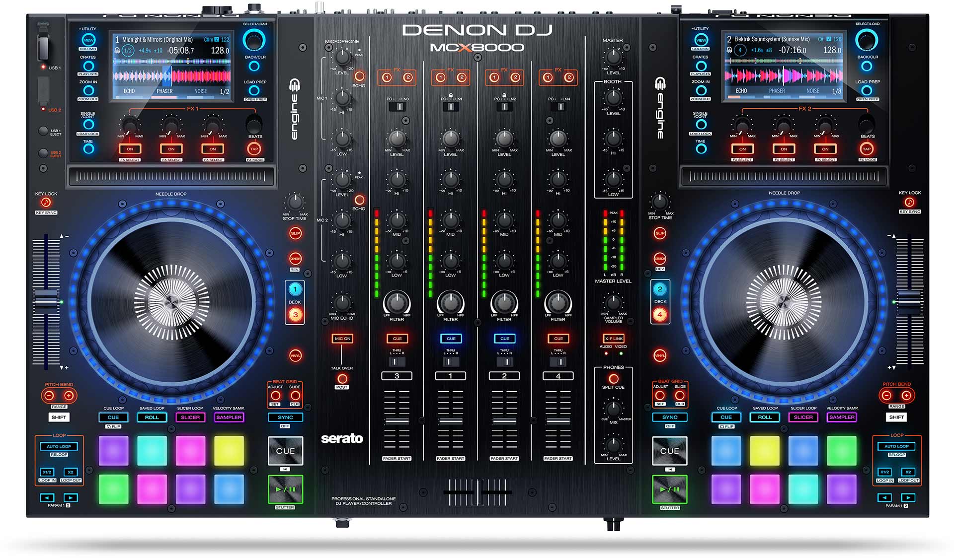 Denon DJ MCX8000 Stand alone DJ System and Serato Controller - Audio Shop  Nepal