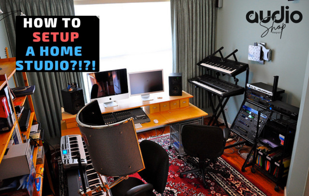 How to set up a home studio setup