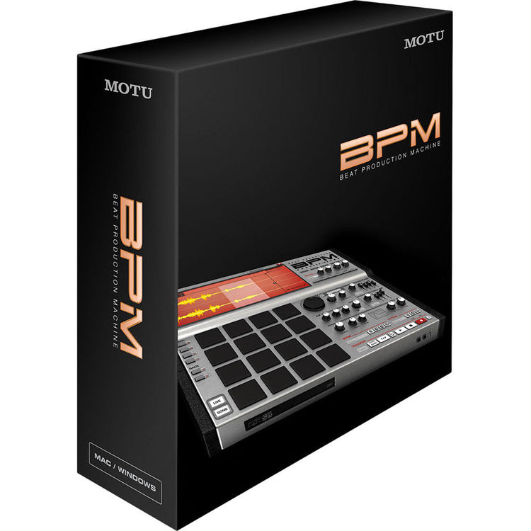 MOTU BPM 1.5 Rhythm Production Software