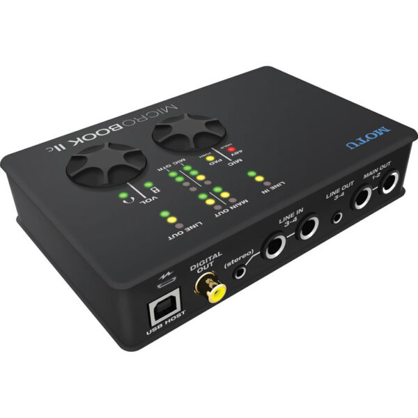 MOTU MicroBook IIc Mobile USB iOS Audio Interface