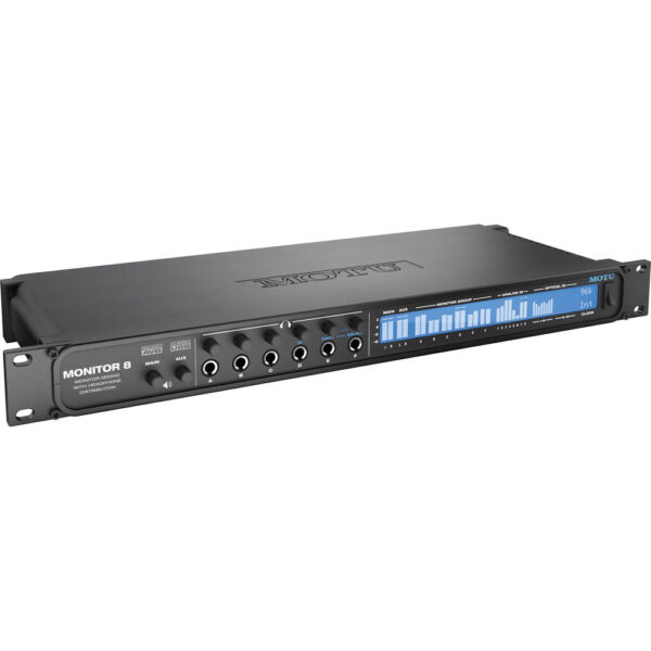 MOTU Monitor 8 Monitor Mixer with Headphone Amplifier & Audio Interface