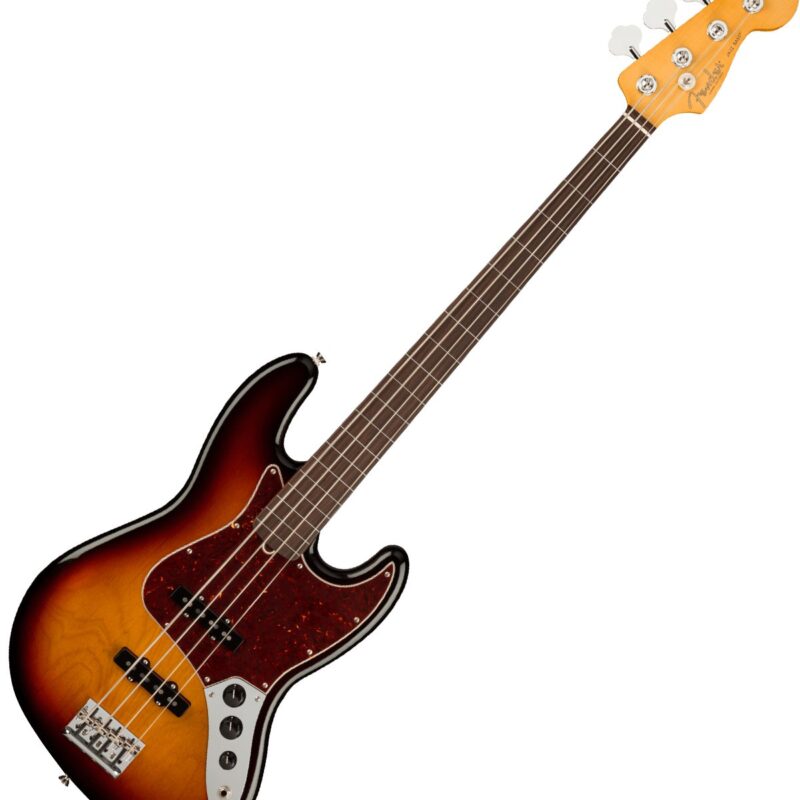 Fender American Professional II Jazz Bass Fretless - 3 Color Sunburst