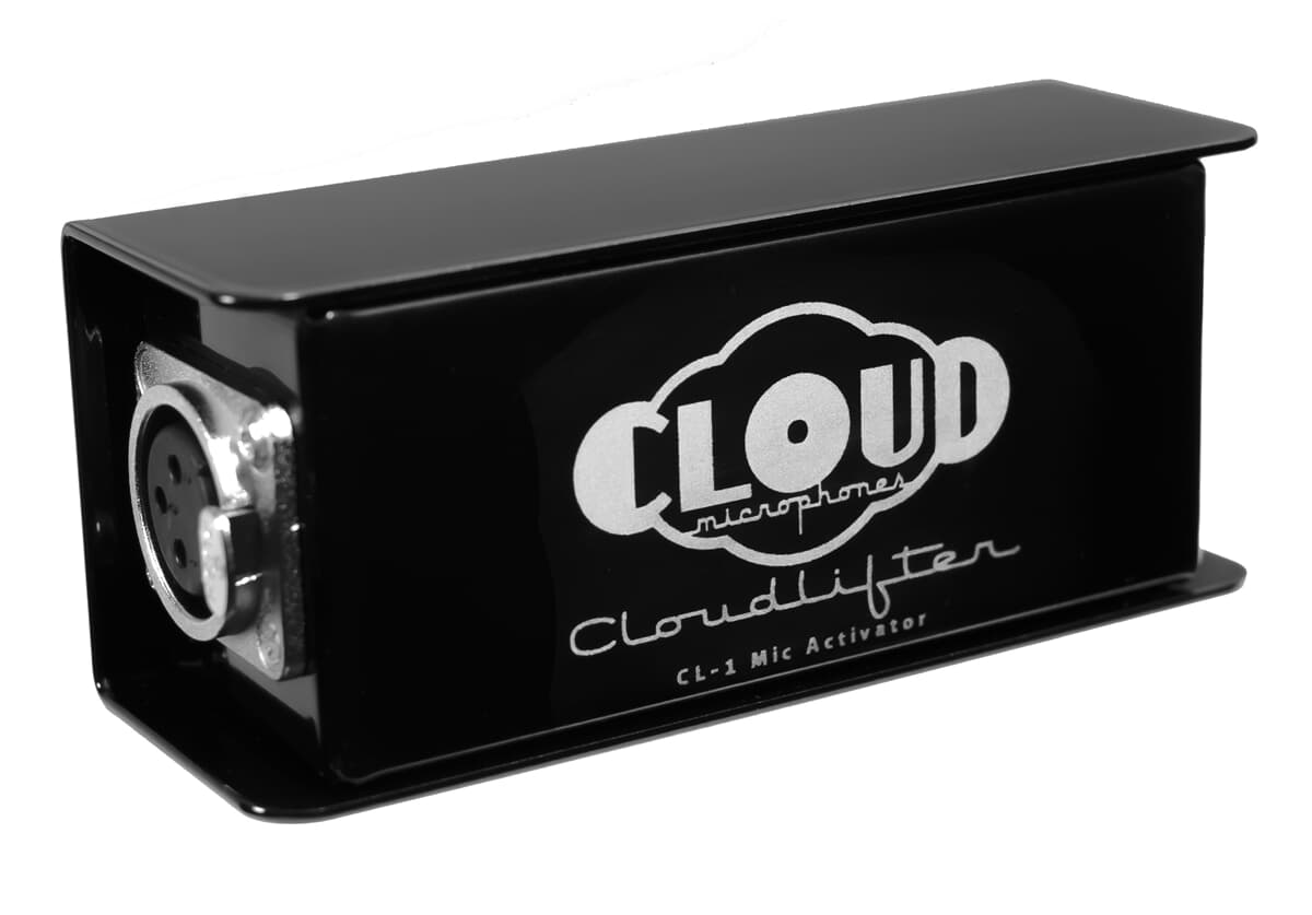 Cloud Microphones 44 Passive Ribbon Microphone with black CL-1 cloudifier
