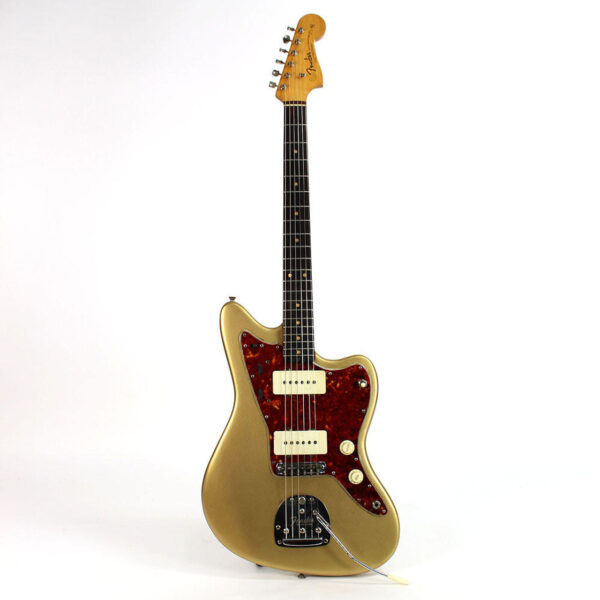 Fender Gold Foil Jazzmaster Electric Guitar - Shoreline Gold