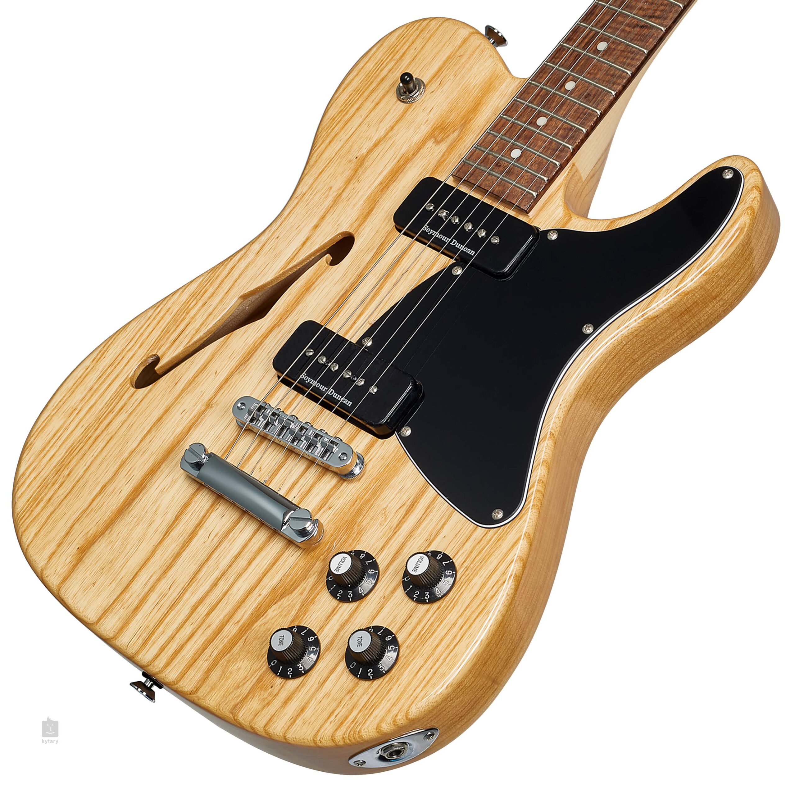 Fender Jim Adkins JA-90 Telecaster Thinline Semi-hollowbody Electric Guitar  - Natural - Audio Shop Nepal