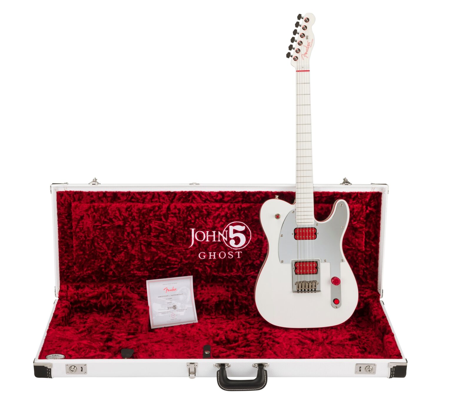 Fender John 5 Ghost Telecaster with case
